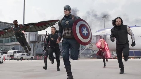 Человек Паук против Кэпа/Битва в аєропорту |IMAX| Первый Мститель:Противостояние (2016)