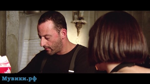 Матильда проверяет Леона на чувства — «Леон» (1994) Сцена 2/8 HD