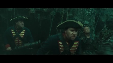 Джек Воробей против Дейви Джонса. Уилл Тёрнер сражается со своим отцом. HD