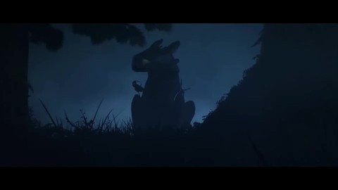 Первая встреча Беззубика с Дневной Фурии. Как приручить дракона 3 (2019) год.