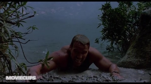 Хищник (1987) — Маскировка в грязи — Сцена из фильма 6/11