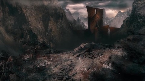 Леголас и Тауриэль добрались к горе Гундабад. Леголас рассказывает о своей матери. HD