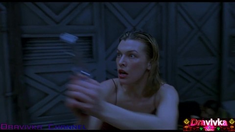 Монстр Мутант Лизун ... отрывок из фильма (Обитель Зла, Resident Evil) 2002