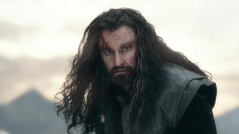 Торин убивает Азога. HD