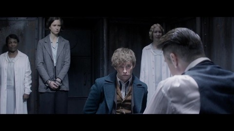 Ньют и Тина спасаются от смертной казни