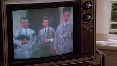 "Другой мир в холодильнике" - Охотники за привидениями (1984)