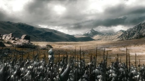 Азог с армией встречает Болга. HD