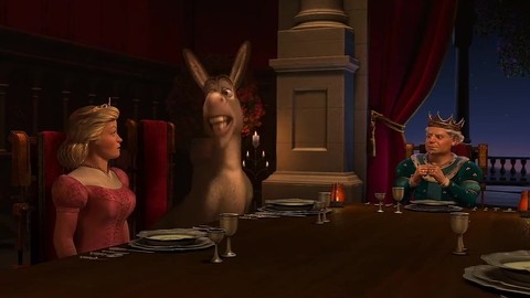 Шрек 2 | Shrek 2 | "Гарольд! Шрек! Фиона! Осёл!" 4/16 часть 720HD