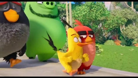 Команда знакомится с сестрой Чака... - Angry Birds 2 в кино (2019)
