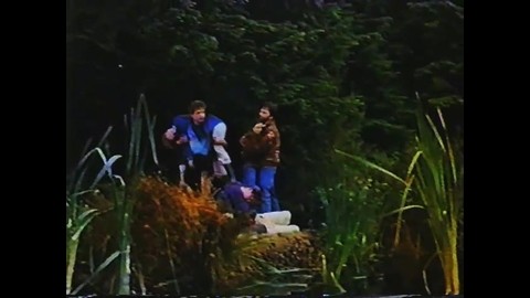 Уже повзровслевшая компания вновь отправилась искать клоуна