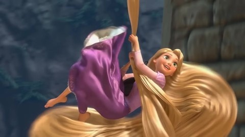 Рапунцель: Запутанная история. Рапунцель сбежала из дома (Tangled) 2010 [MultTime]