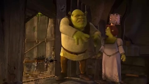 Шрек 2 | Shrek 2 | "Мы уже приехали?" 2/16 часть 720HD