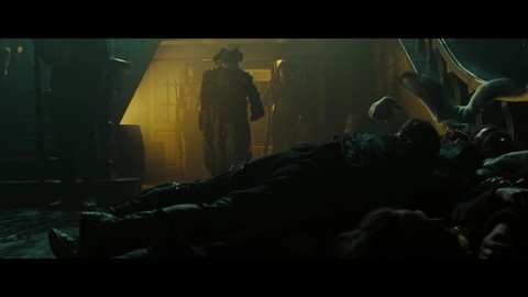 Разговор Уилла Тёрнера, Дейви Джонса и Катлера Беккета. HD