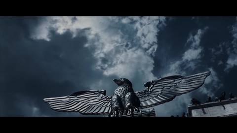 Рим встречает нового Цезаря. Заседание сената. HD