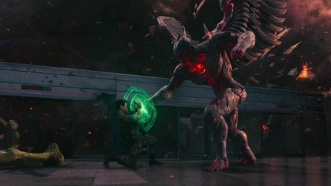 Финальная сцена, усложнение уровня