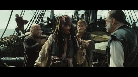 Уилл Тёрнер просит Джека помочь спасти Элизабет. HD