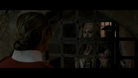 Знакомство Генри и Капитана Джека Воробья.