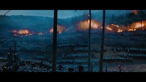 Максимус ведёт кавалерию в бой. Сражение с варварами. HD