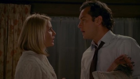 Поцелуй с незнакомцем ... отрывок из фильма (Отпуск по Обмену/The Holiday)2006
