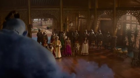 Аладдин (2019) - Джафар превращается в Султана / Первое Желание | Клип из Фильма [HD] На Русском.