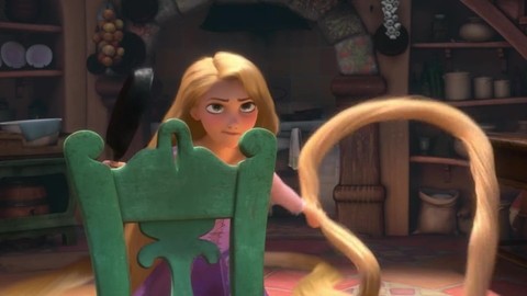 Рапунцель: Запутанная история. Рапунцель и Флинн наедине (Tangled) 2010