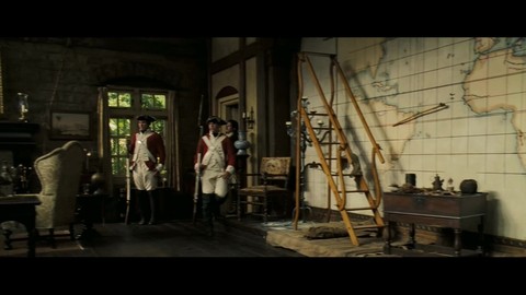 Лорд Беккет предлагает сделку Уиллу Тёрнеру. HD