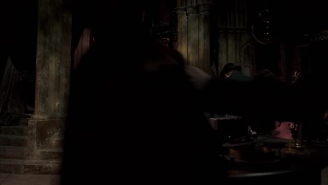 Фадж пытается доставить Дамблдора в Азкабан. Гарри Поттер и Орден Феникса.
