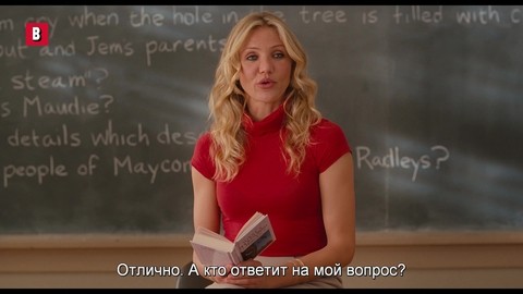 Кэмерон Диас переходит в режим ПРАВИЛЬНОГО учителя