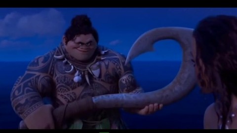 Моана и Мауи отрывок из мультфильма Моана 2016 Moana and Maui from Moana 2016